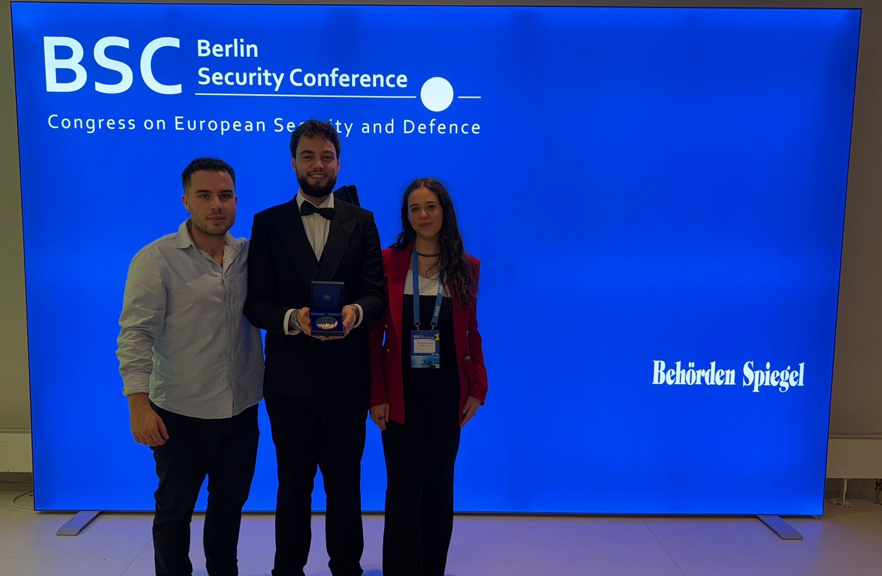 ImpulsEurope awarded with in Berlin Security Conference 2025 